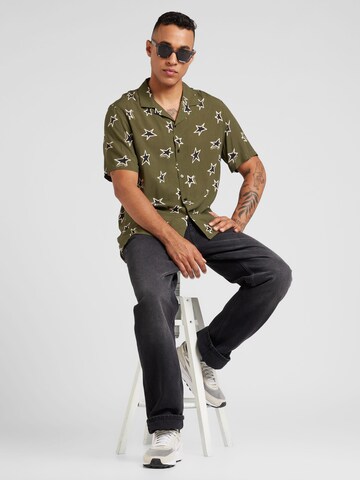 The Kooples Comfort fit Overhemd in Groen