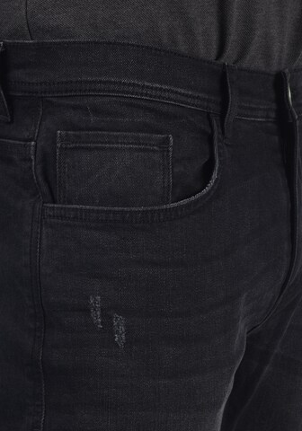 BLEND Slimfit 5-Pocket-Jeans 'Lukker' in Schwarz