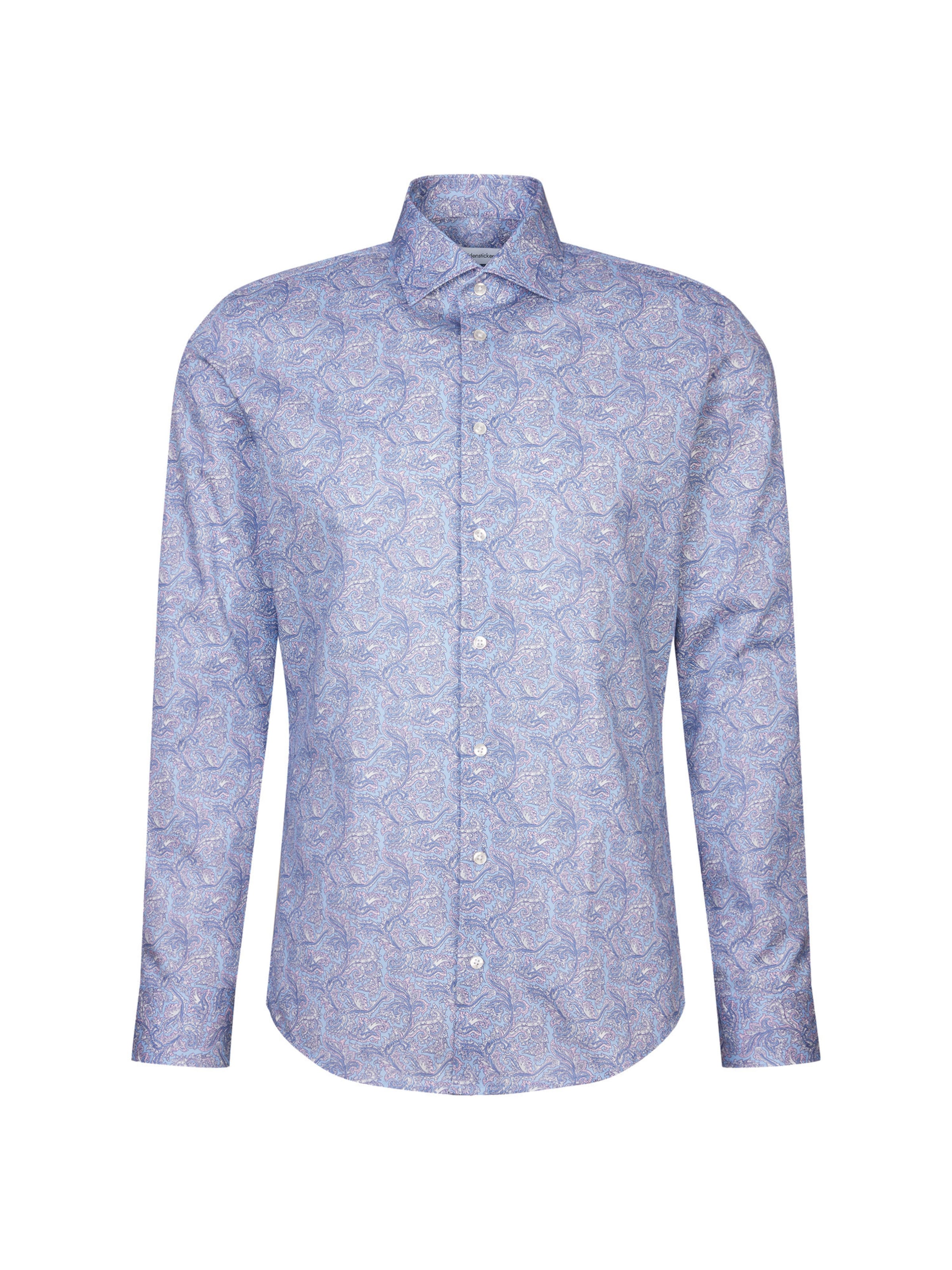 SEIDENSTICKER Regular fit Business Shirt in Blue: front