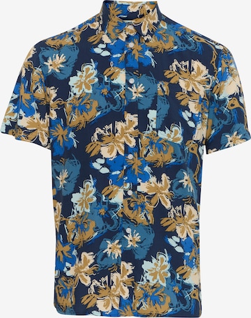 BLEND Regular Fit Hemd 'BHATLE' in Blau: Vorderseite
