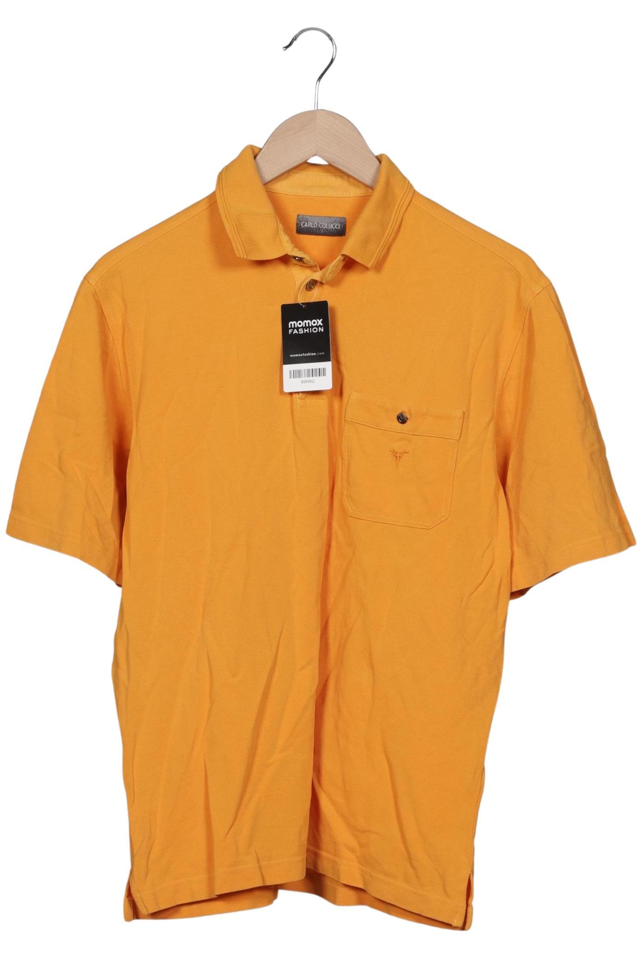 Carlo Colucci Shirt in 7XL in Orange: front