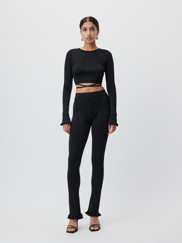 LeGer by Lena Gercke Flared Leggings 'Lianne' i svart