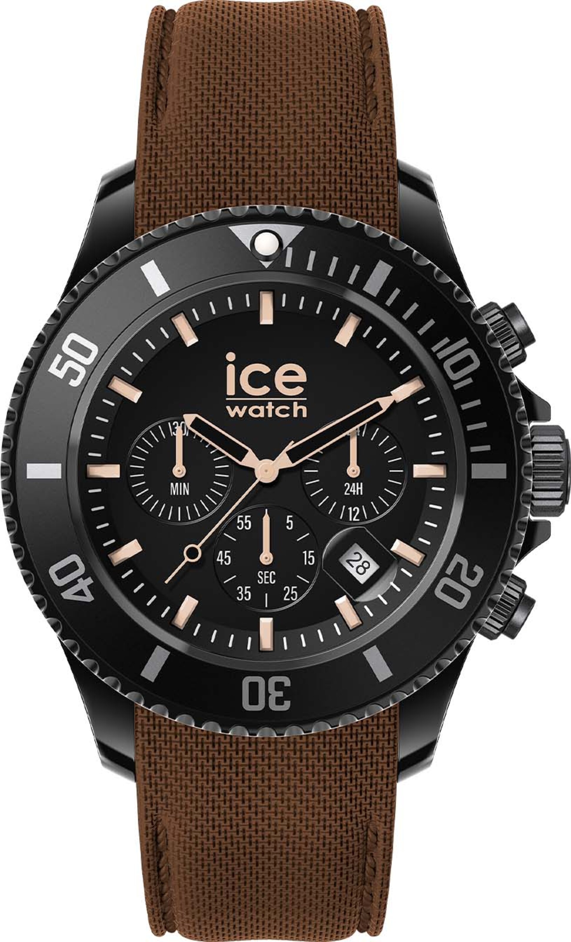 ICE WATCH Analog watch in Black: front