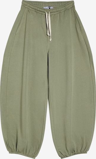 Bershka Housut värissä khaki, Tuotenäkymä