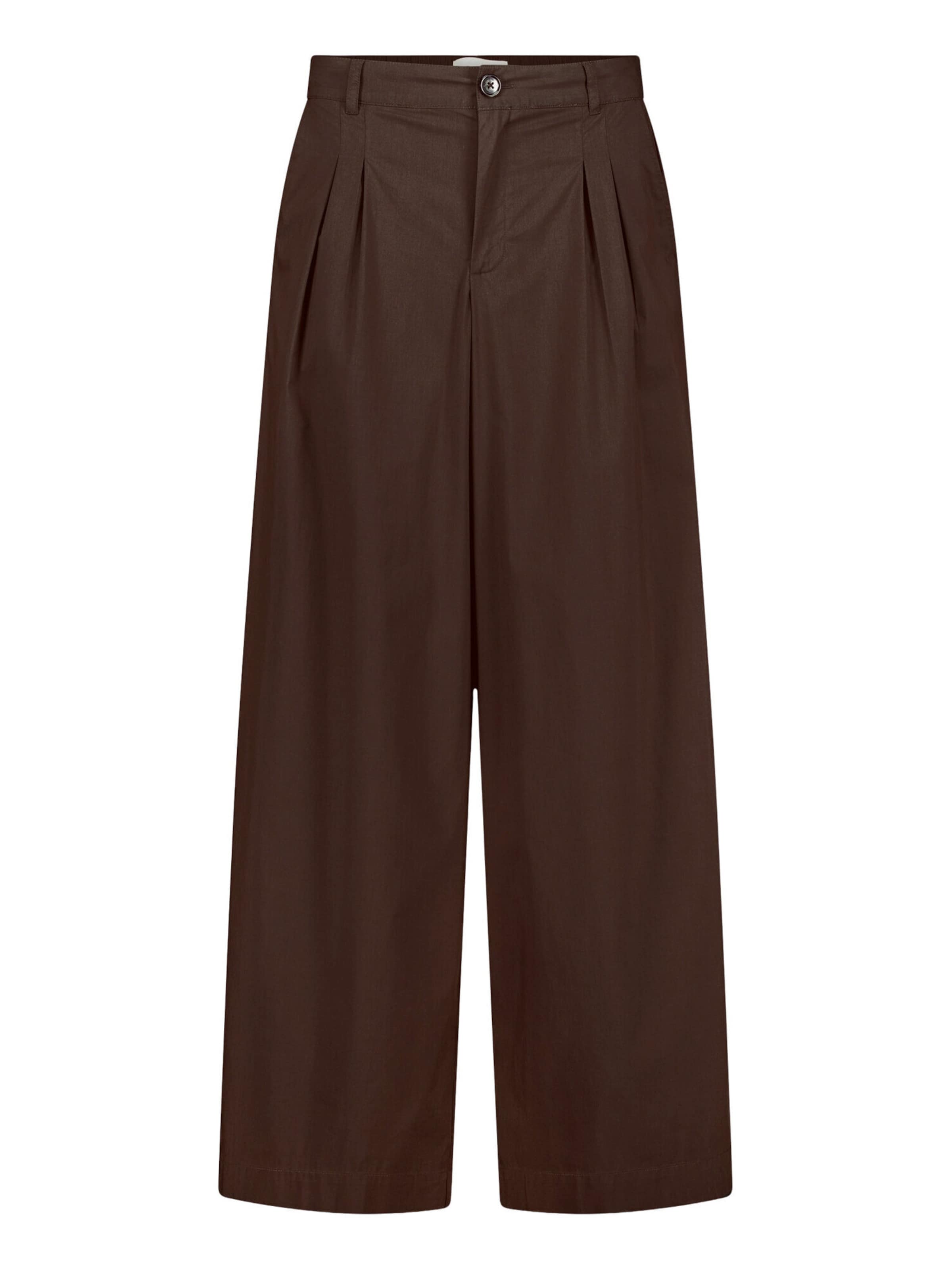 Loosefit Pantalon Cartoon en marron : devant