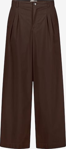 Loosefit Pantalon Cartoon en marron : devant