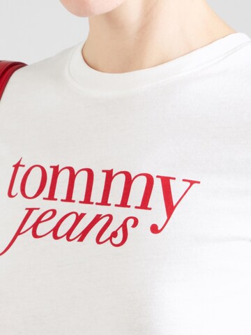 Tommy Jeans Koszulka 'Essential' w kolorze biały