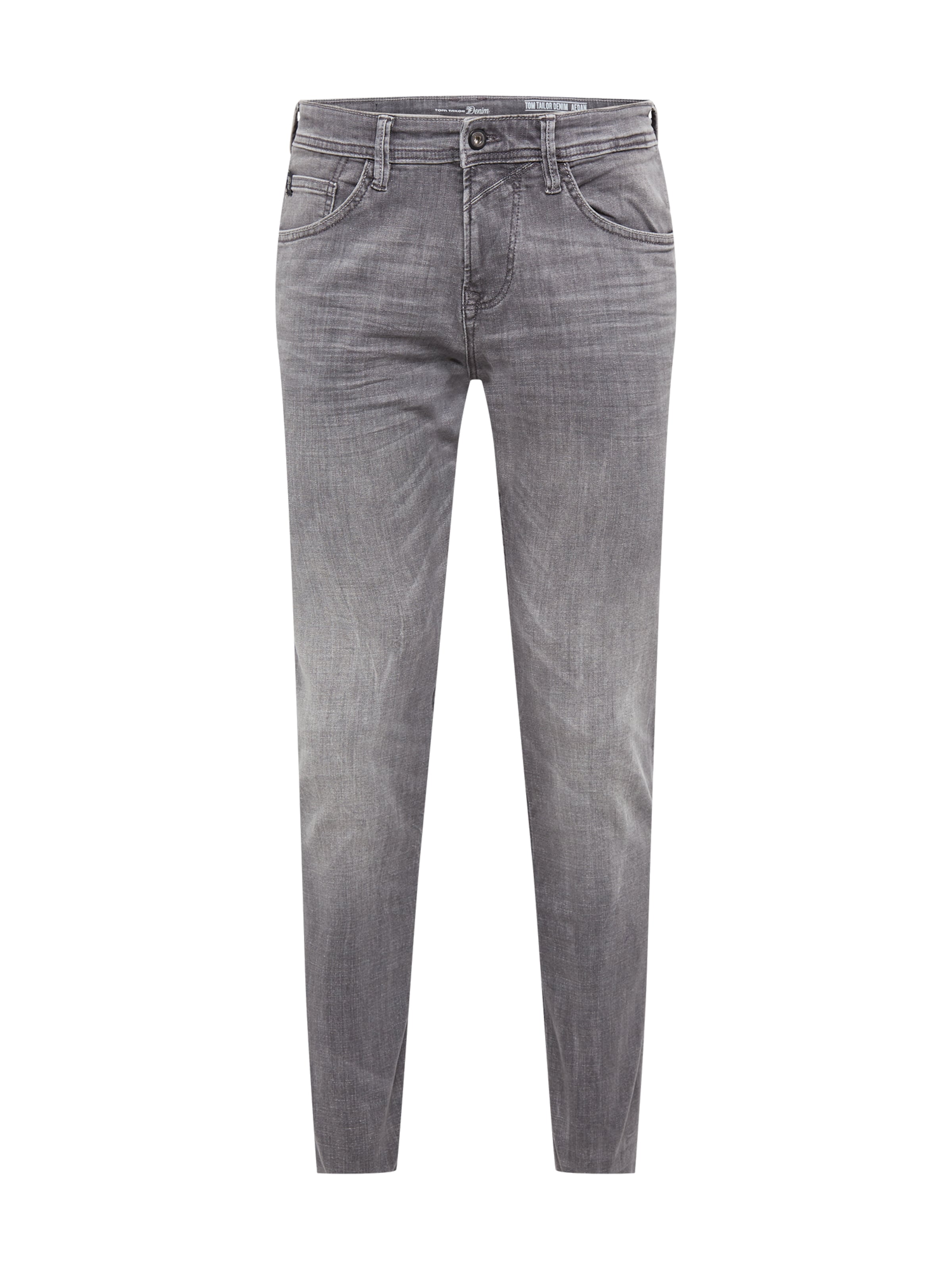 TOM TAILOR DENIM - Vaquero 'Aedan' en gris: frente
