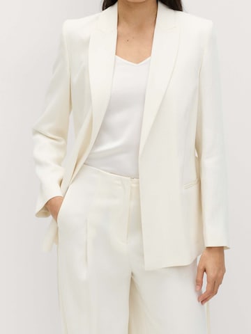 Wide Leg Pantalon Marks & Spencer en blanc