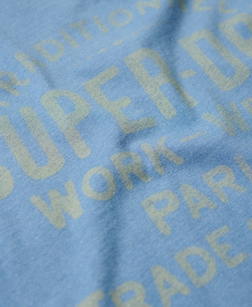 Superdry T-Shirt in Blau