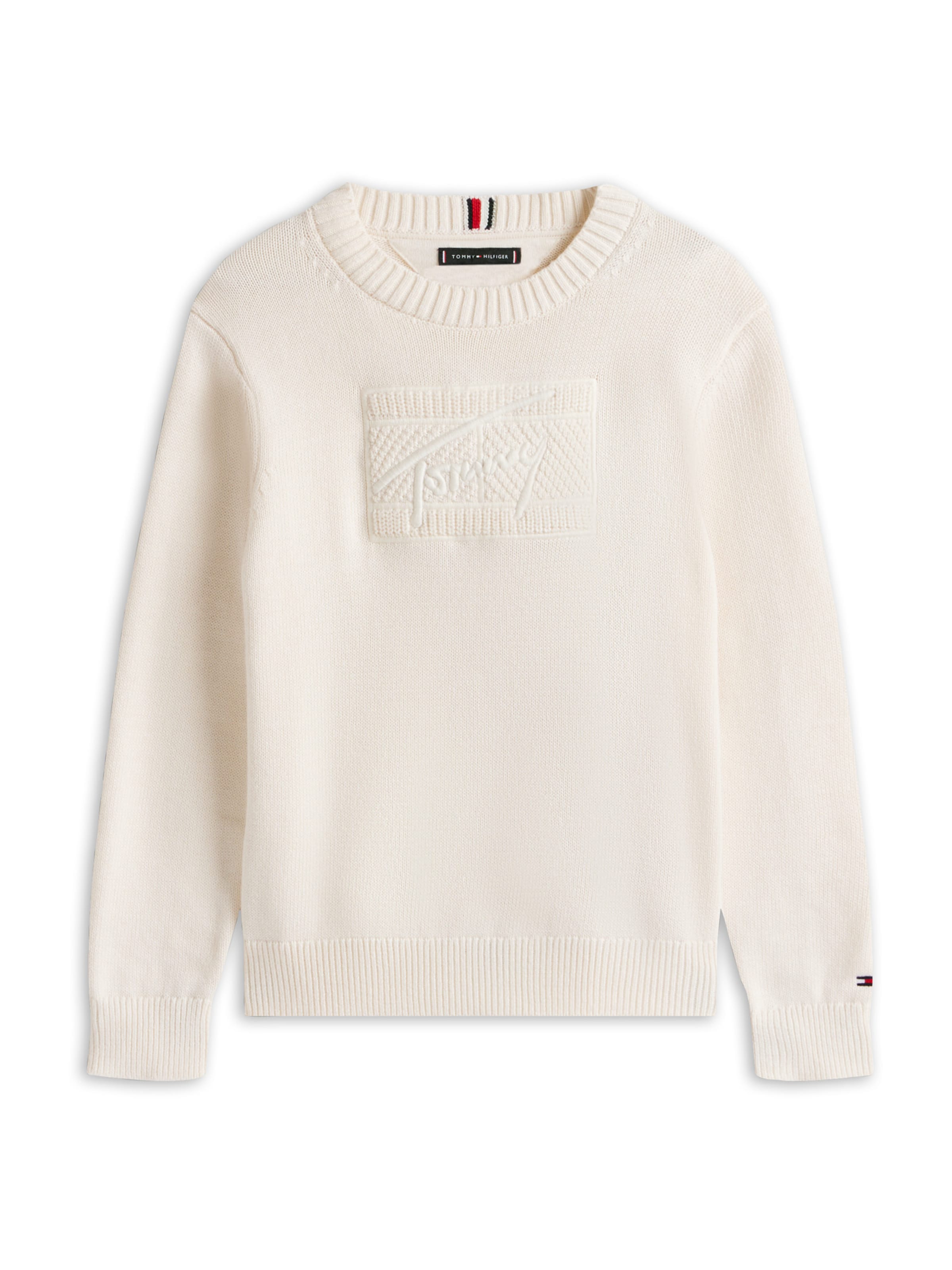 TOMMY HILFIGER Neulepaita värissä valkoinen: etupuoli