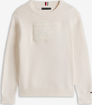 balta TOMMY HILFIGER Megztinis: priekis