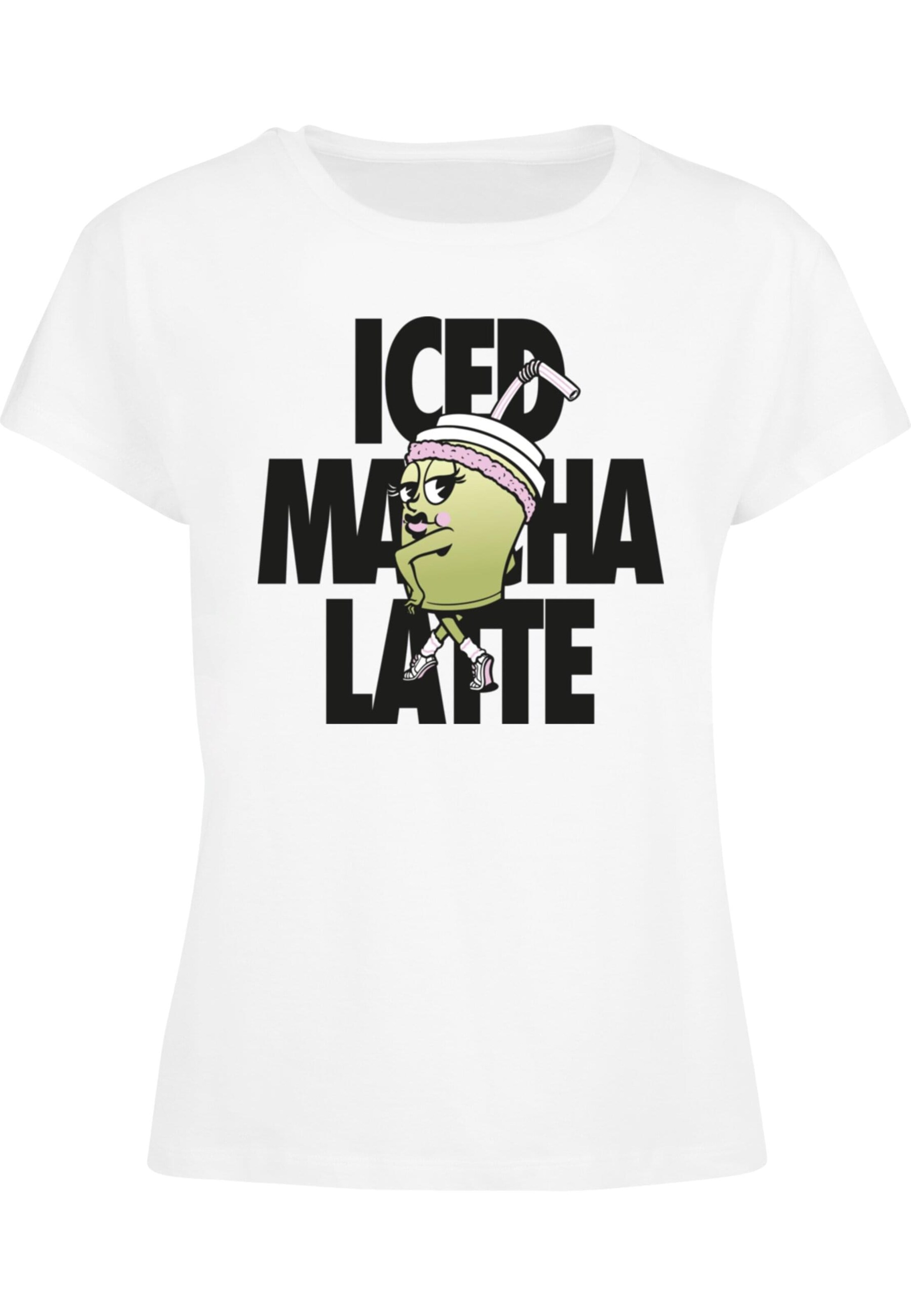 T-shirt Miss Tee en blanc : devant