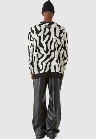 9N1M SENSE Knit cardigan in White