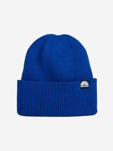 WESORA GmbH Beanie 'Mütze - Recyceld' in Blue: front