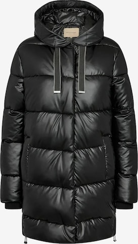 Soyaconcept Pitkä talvitakki 'Fresia 2' värissä musta: etupuoli