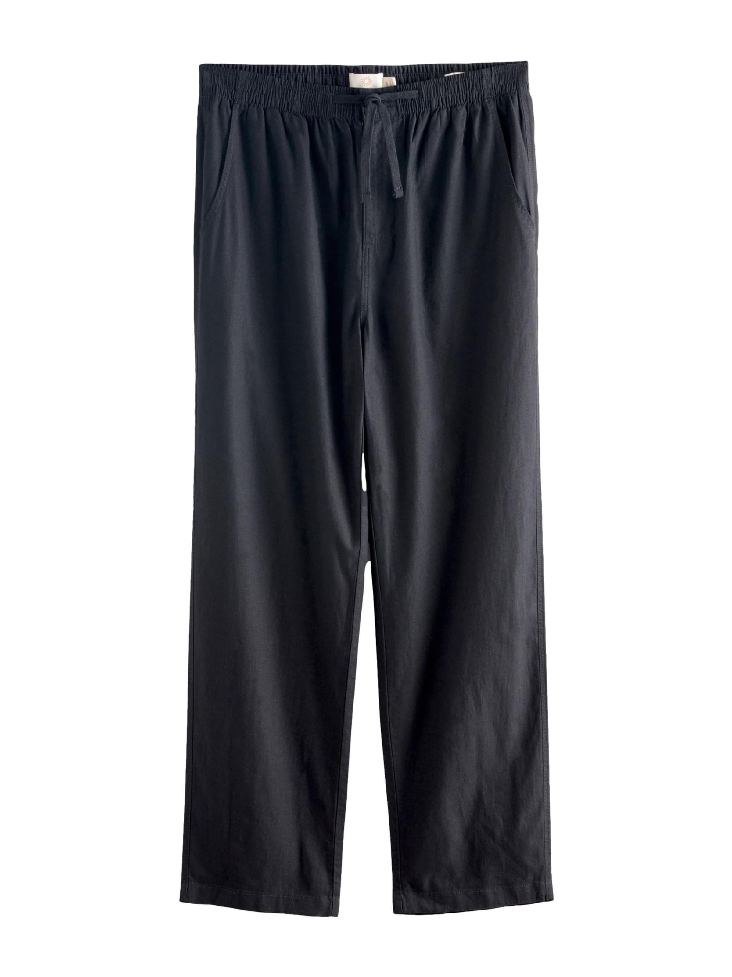 Next Свободный крой Штаны в Черный: спереди