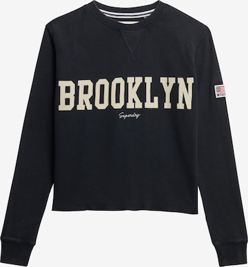 Superdry & Co Суичър 'Athletic Essential' в синьо: отпред