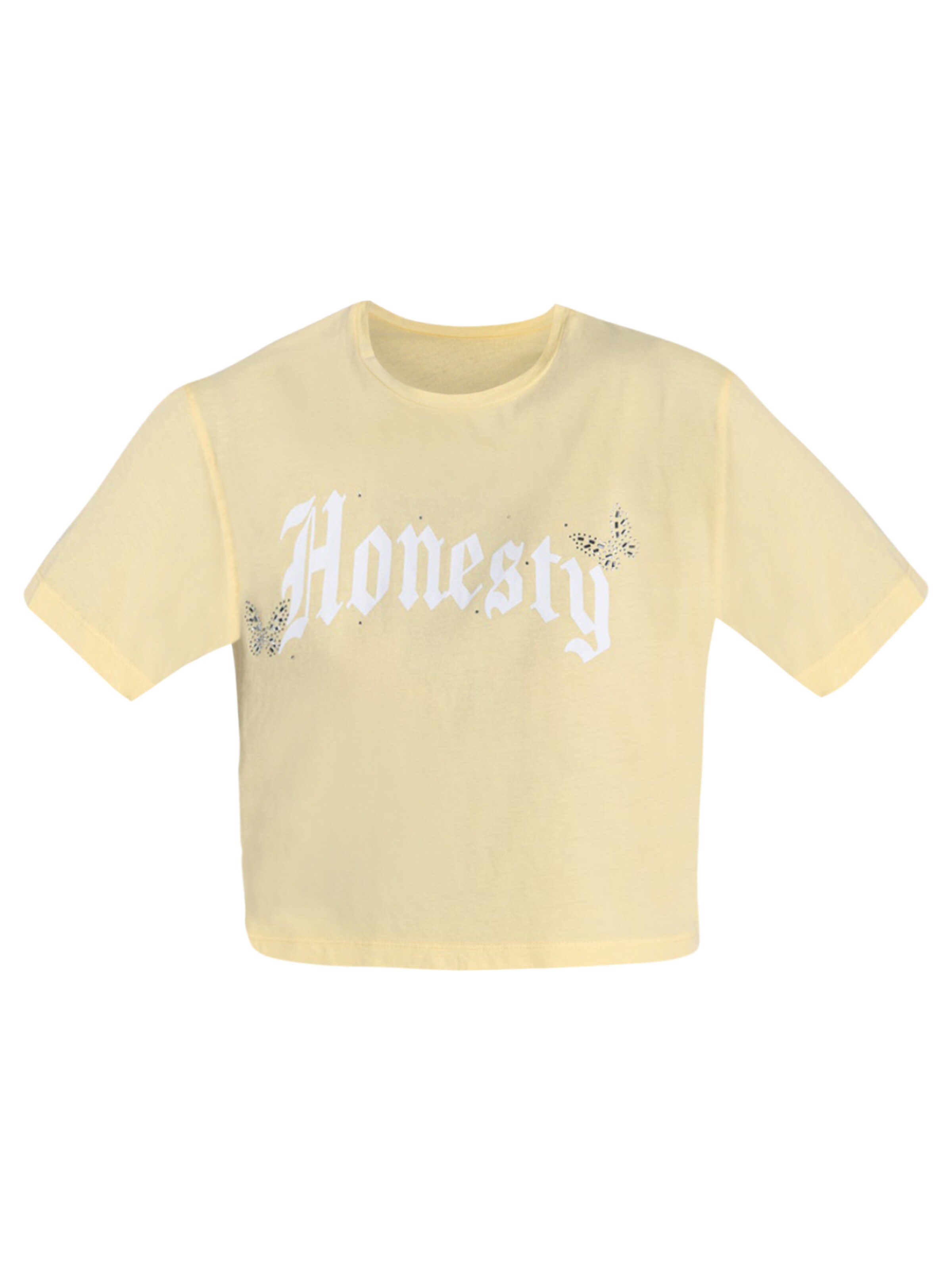 No Matter What Shirt in Geel: voorkant