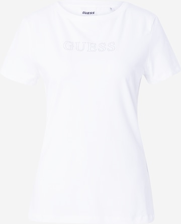 GUESS - Camiseta 'SKYLAR' en blanco: frente