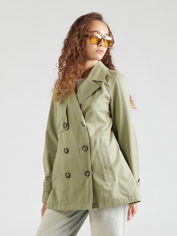 s.Oliver Between-Seasons Coat in Green: front