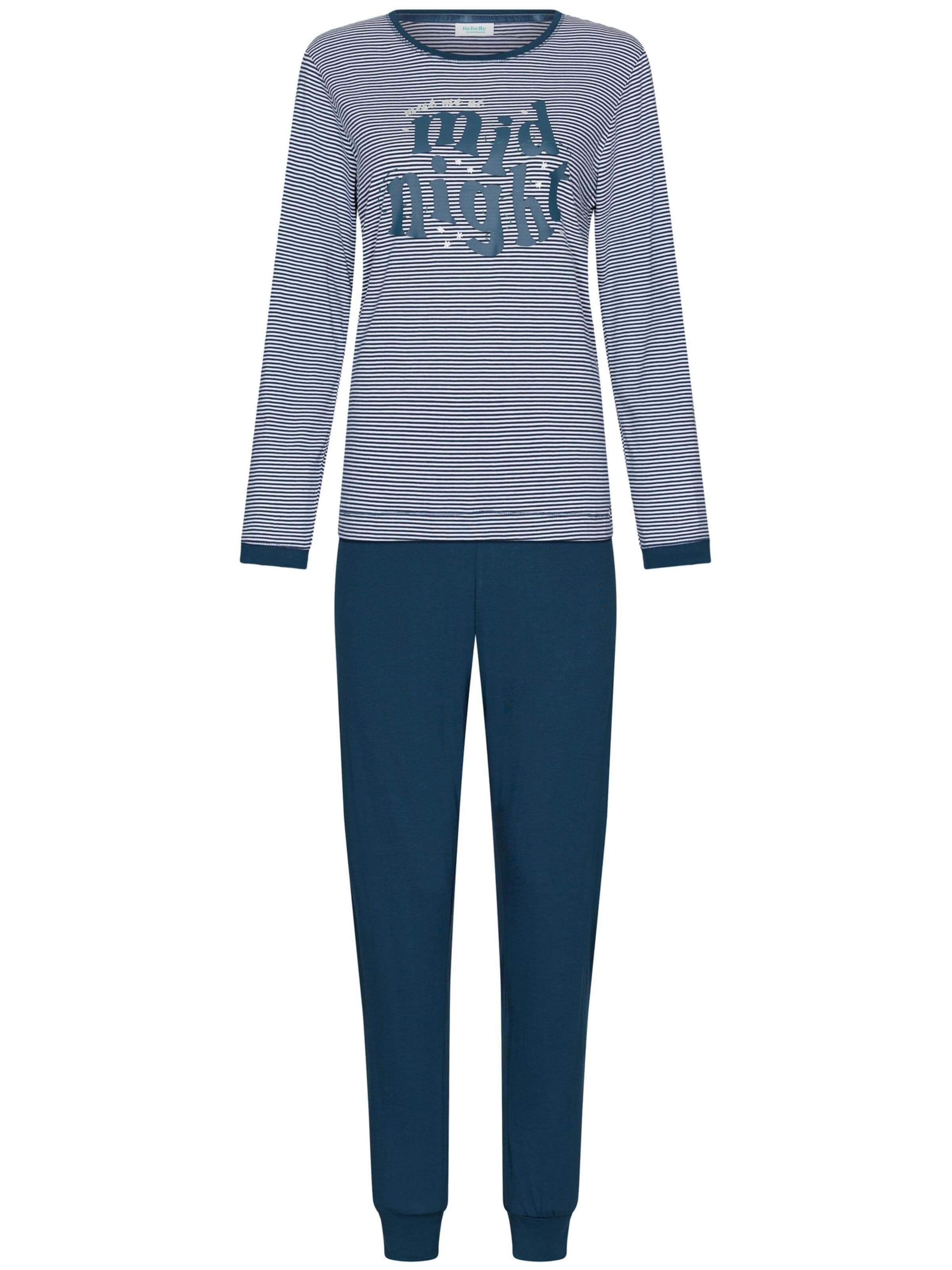 Rebelle Pajama in Blue: front