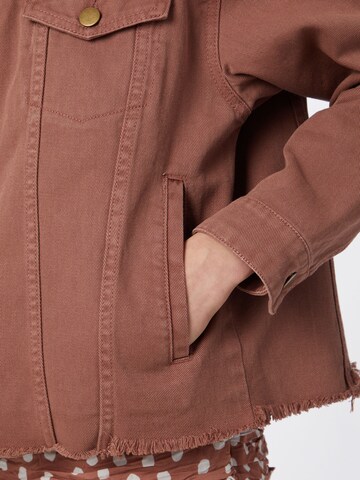 ABOUT YOU Between-Season Jacket 'Robin' in Brown