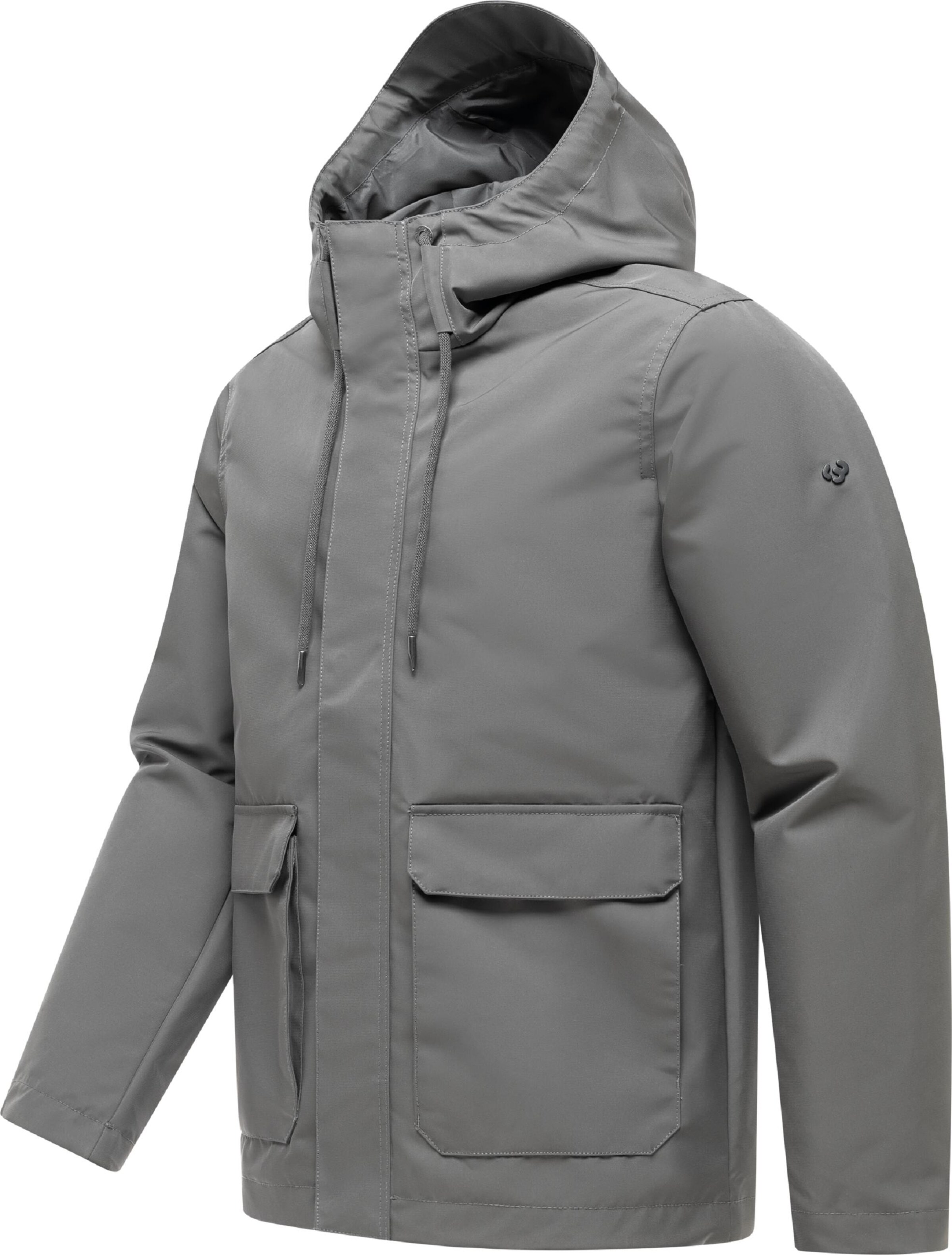 Ragwear Functionele jas 'Mr Them Light Youmodo' in Grijs