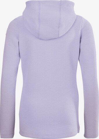 KILLTEC Athletic Zip-Up Hoodie in Purple