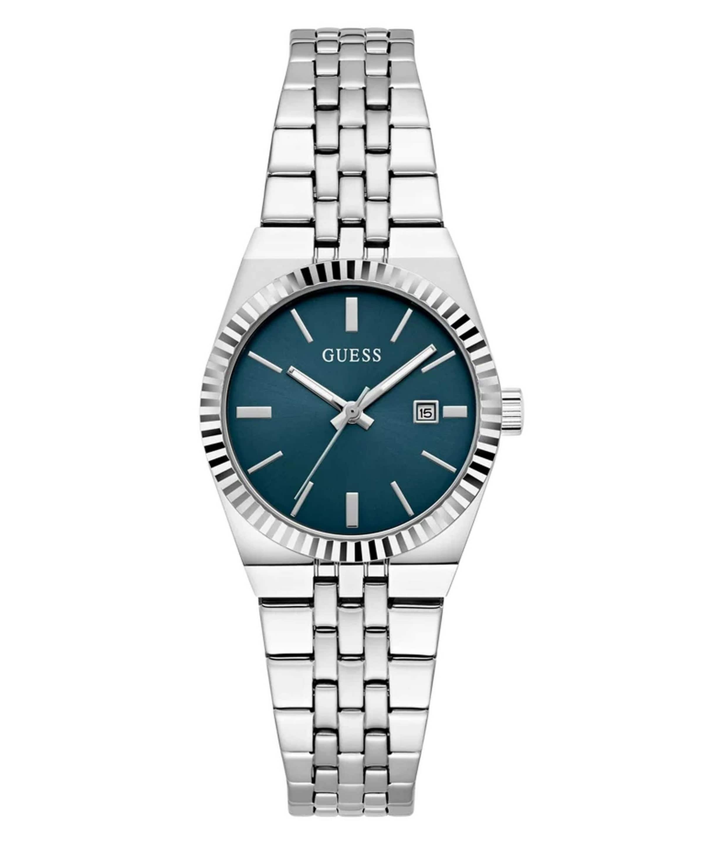 Orologio analogico di GUESS in argento: frontale