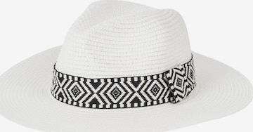 styleBREAKER Hat 'Panama' in White: front