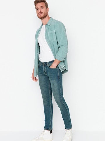 Trendyol Slimfit Farmer - kék: elől