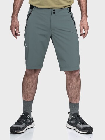 Schöffel Regular Outdoor trousers ' Hiking Shorts Style Blaustein MNS ' in Grey: front