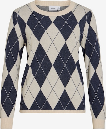 VILA Trui 'VITif' in Beige: voorkant