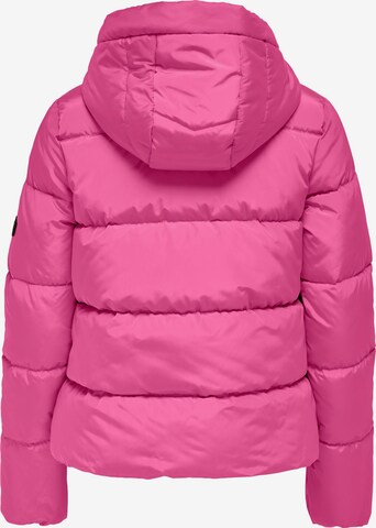ONLY Zimska jakna 'Amanda' | roza barva
