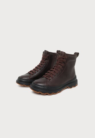 CAMPER Schnürstiefelette 'Brutus+' in Braun