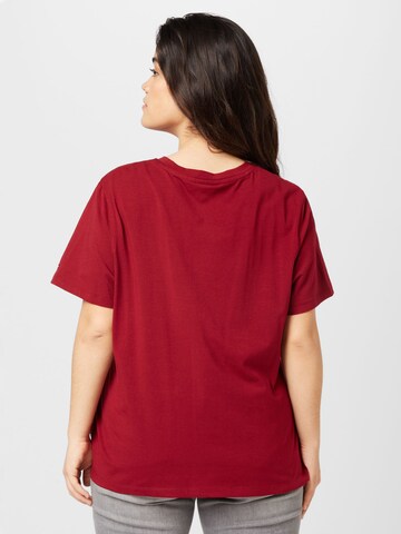 Tommy Hilfiger Curve T-Shirt in Rot