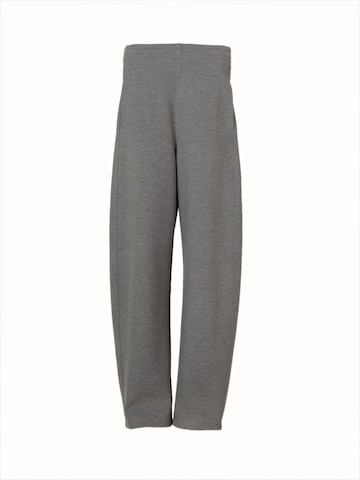yoligex Regular Hose 'Women's High-Waist Straight Leg Wide-Leg Trousers - Heather Grey'‌‌‌‌‌‌‌‌ in Grau: Vorderseite