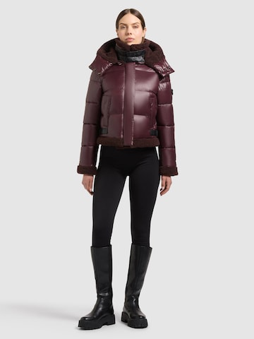 khujo - Chaqueta de invierno 'Nessie3' en rojo