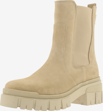 BULLBOXER - Botas chelsea em bege: frente