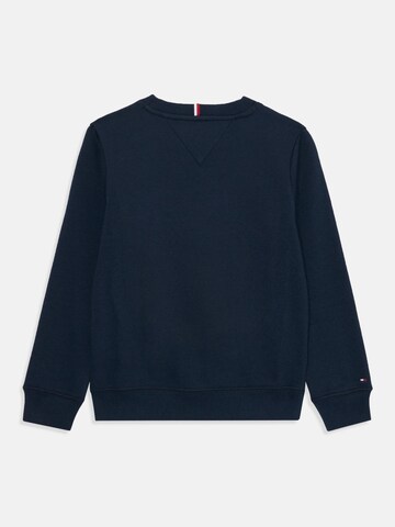 TOMMY HILFIGER Sweatshirt 'Script Flag Sweat Junior' in Blau
