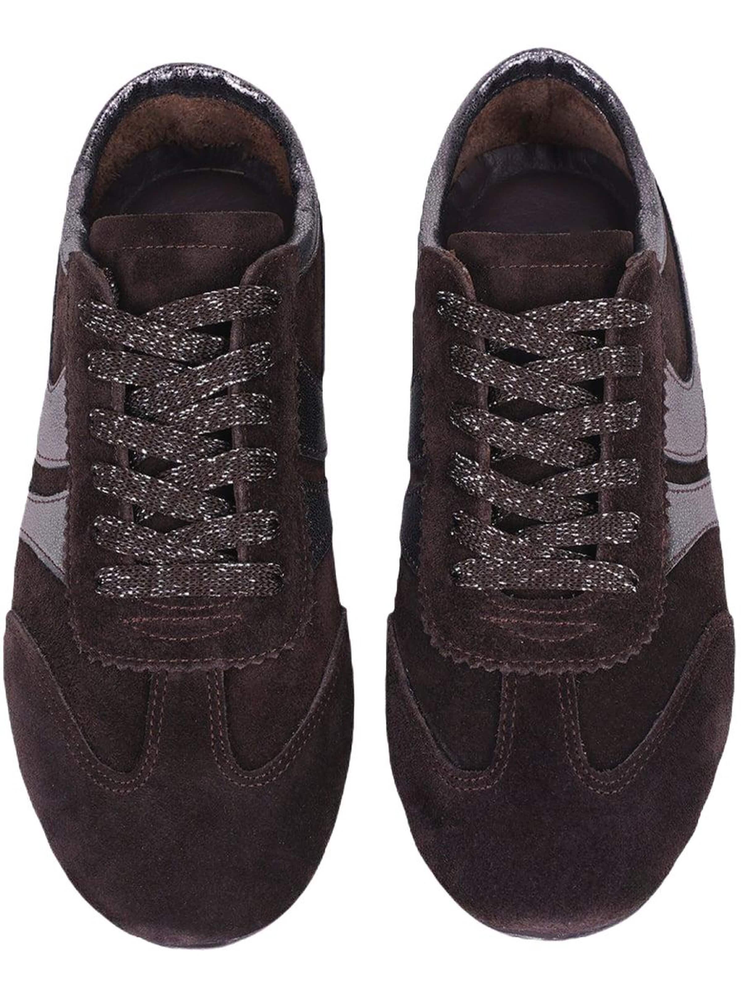 Desa Sneakers laag 'Trainer' in Bruin
