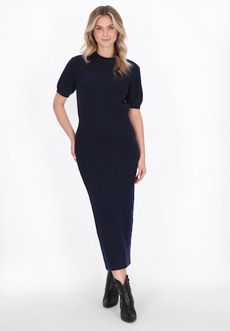 DreiMaster Vintage Rok in Blauw