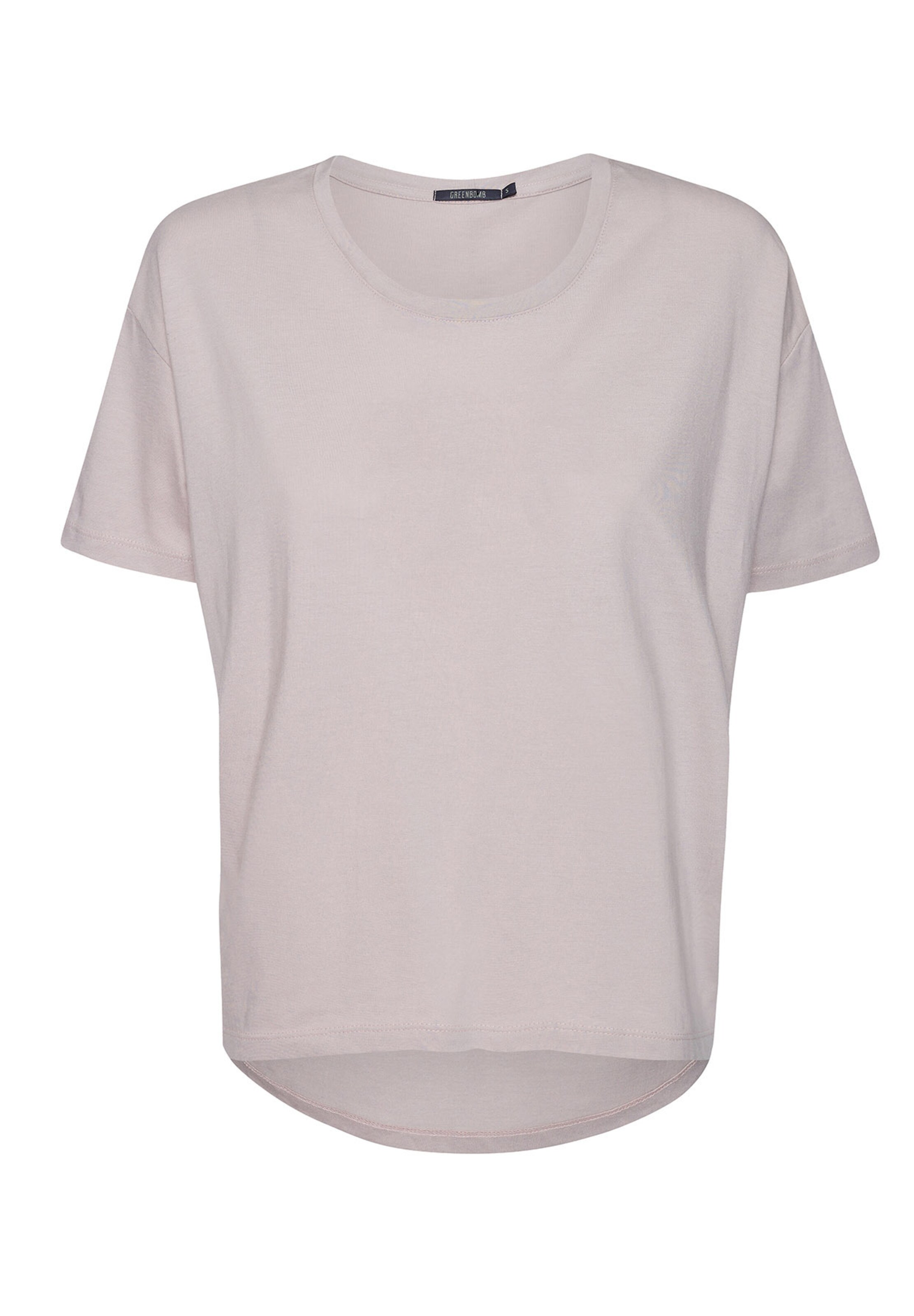 T-shirt 'Feel' GREENBOMB en beige : devant
