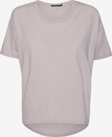 T-shirt 'Feel' GREENBOMB en beige : devant