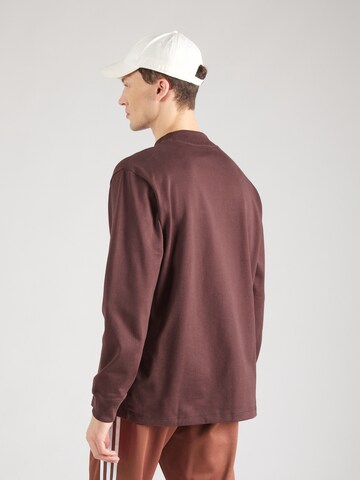 ADIDAS ORIGINALS Shirt in Brown