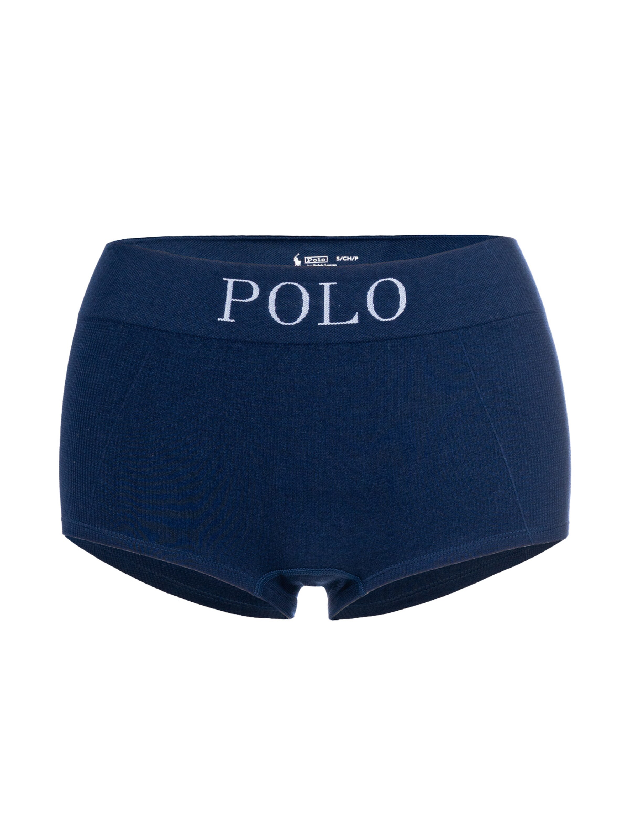 Culotte ' Ribbed Seamless ' Polo Ralph Lauren en bleu : devant