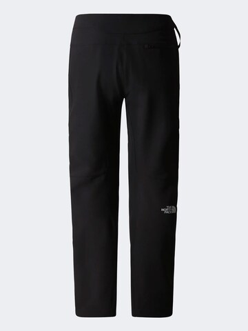 THE NORTH FACE - regular Pantalón de montaña 'Diablo' en negro