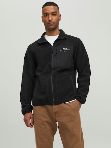 R.D.D. ROYAL DENIM DIVISION - Chaqueta polar en negro: frente