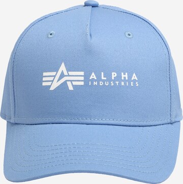 Casquette ALPHA INDUSTRIES en bleu